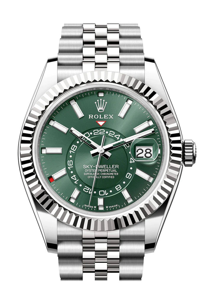 Mens green rolex 2025