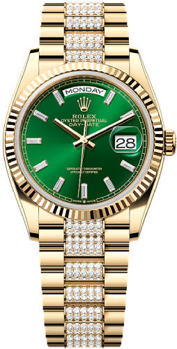 2024 Rolex Day-Date 36 Fluted President Bracelet 128238