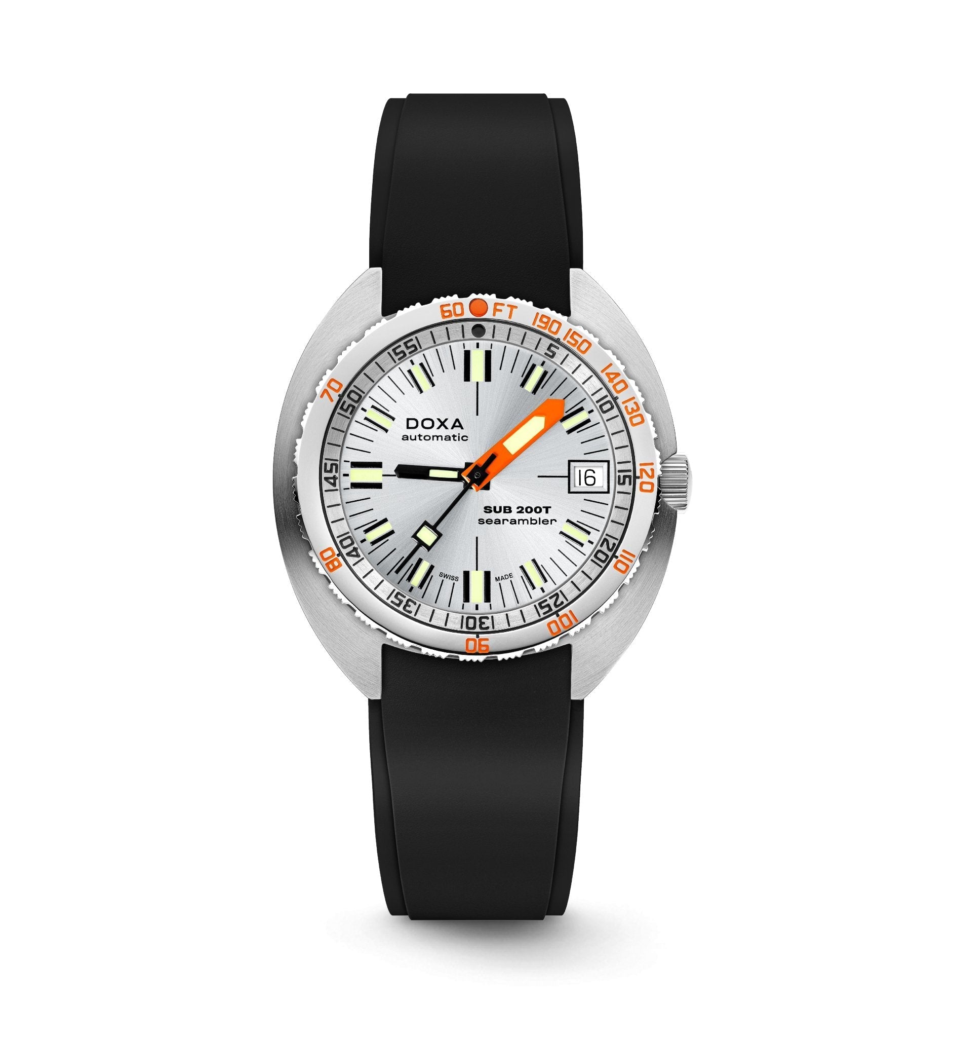 DOXA Sub 200T Searambler Iconic Rubber Watch | 804.10.021.10