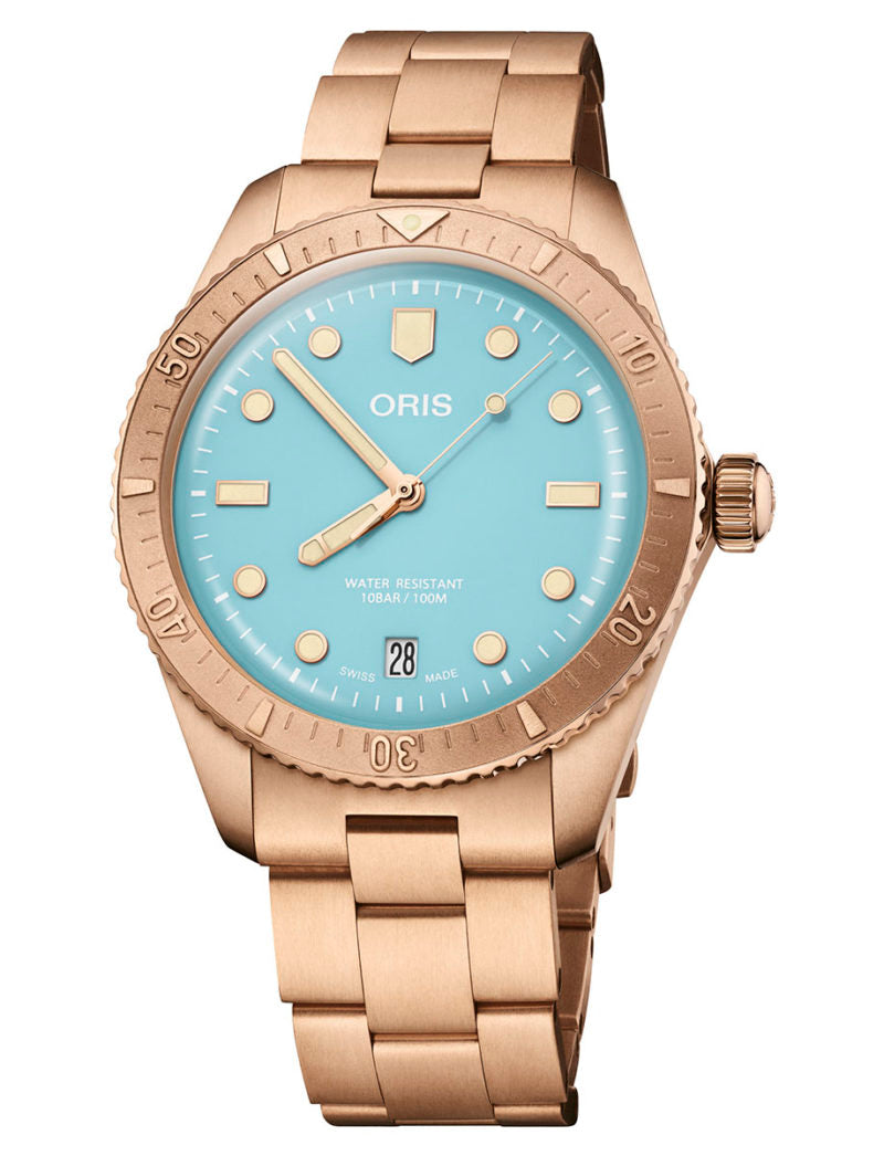 Oris Diving Divers Sixty Five Bronze Cotton Candy TSJNY