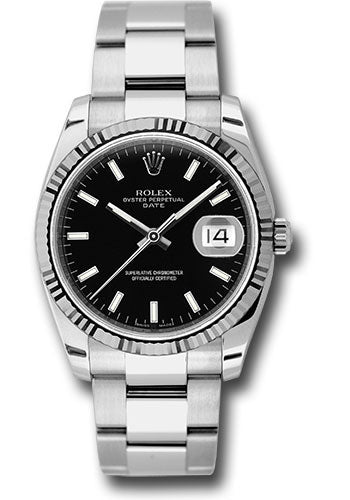 Rolex datejust 2025 34 black