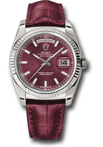 Rolex Day-date Cherry Dial Price Rolex Day Date 118239 Ontdek Onze