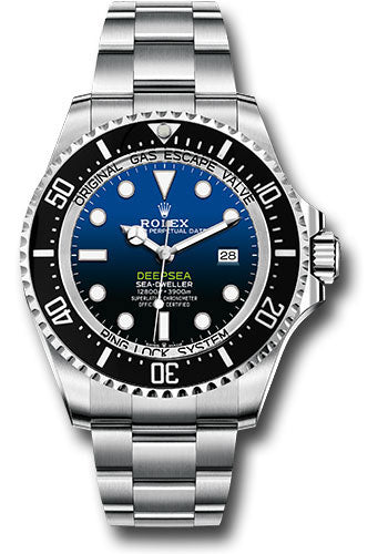 Blænding Seks Betjening mulig Rolex Sea-Dweller Deepsea 44 Watch - D-Blue James Cameron Dial 126660