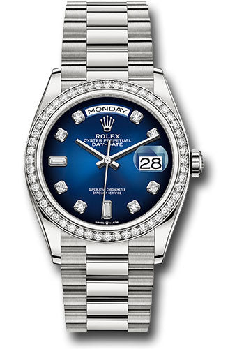 Diamond white gold watches Clearance