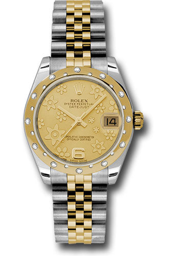 Rolex Datejust 31 Champagne Jubilee Dial Watch