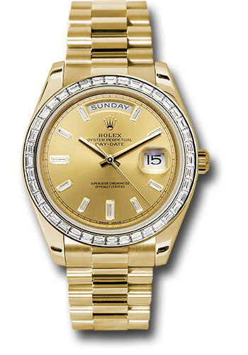 Diamond baguette rolex Clearance