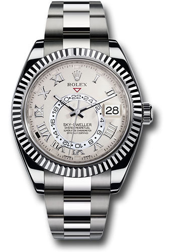 Sky dweller rolex white gold Clearance