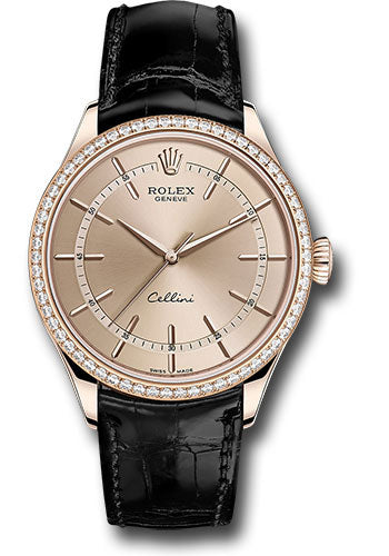 Rolex Cellini Time Watch Pink Dial 50705RBR pbk TSJNY