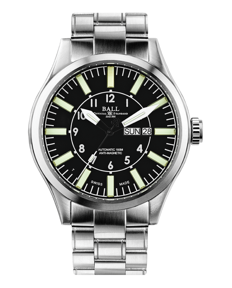 BALL Watch Engineer Master II Aviator | NM1080C-S13-BK | TSJNY