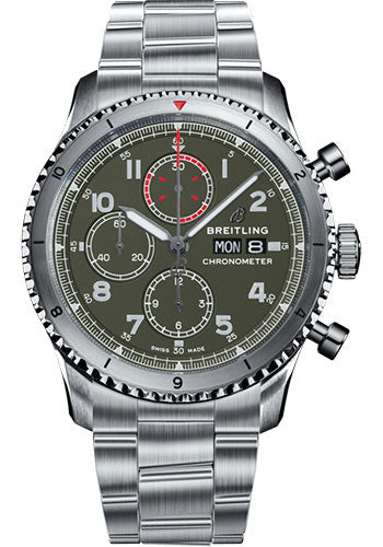 breitling aviator 8 chronograph 43 curtiss warhawk