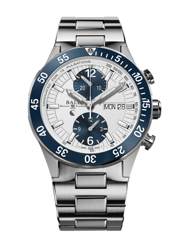 Ball Roadmaster Rescue Chronograph (41mm) DC3030C-S1-WH