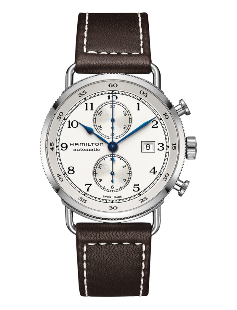 Hamilton Khaki Navy Pioneer Chrono Watch - H77706553 - TSJNY