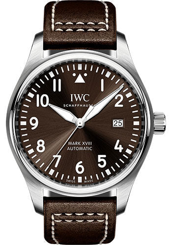 IWC Pilot's Watch Mark XVIII Edition Brown Dial Watch - IW327003