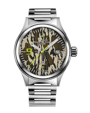 Ball - Fireman Ducks Unlimited Camouflage with free NATO strap - NM2188C-S22-CO Watch