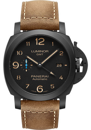 Shop Panerai Luminor GMT 44mm Watch AM01441 TSJNY