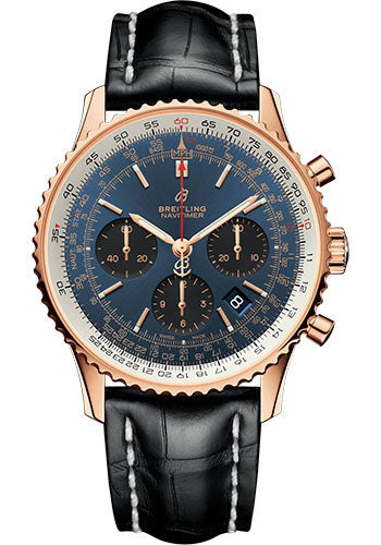 breitling navitimer blue strap