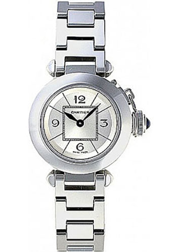 Buy Cartier Miss Pasha Watch - 27mm - Silver Dial - W3140007