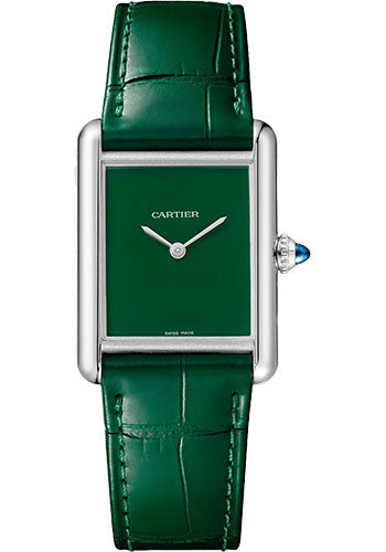 Cartier Tank Must Watch - Green Dial - WSTA0056 - TSJNY