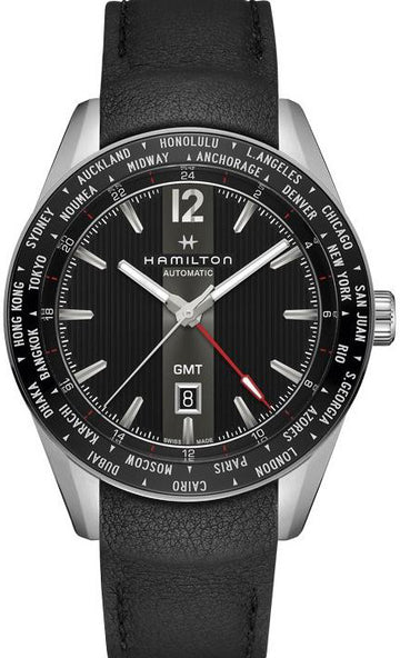 Hamilton Broadway GMT Limited Edition 1 of 2018 Stainless Steel Automatic H4372531Watch