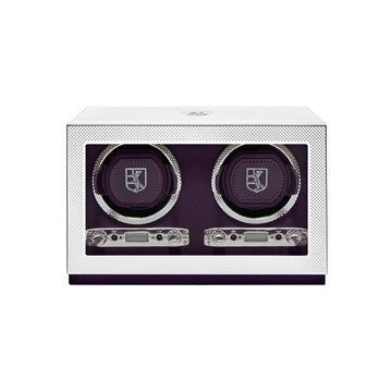 Silver Double Watch Winder