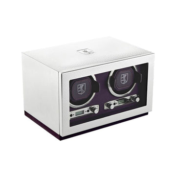 Silver Double Watch Winder