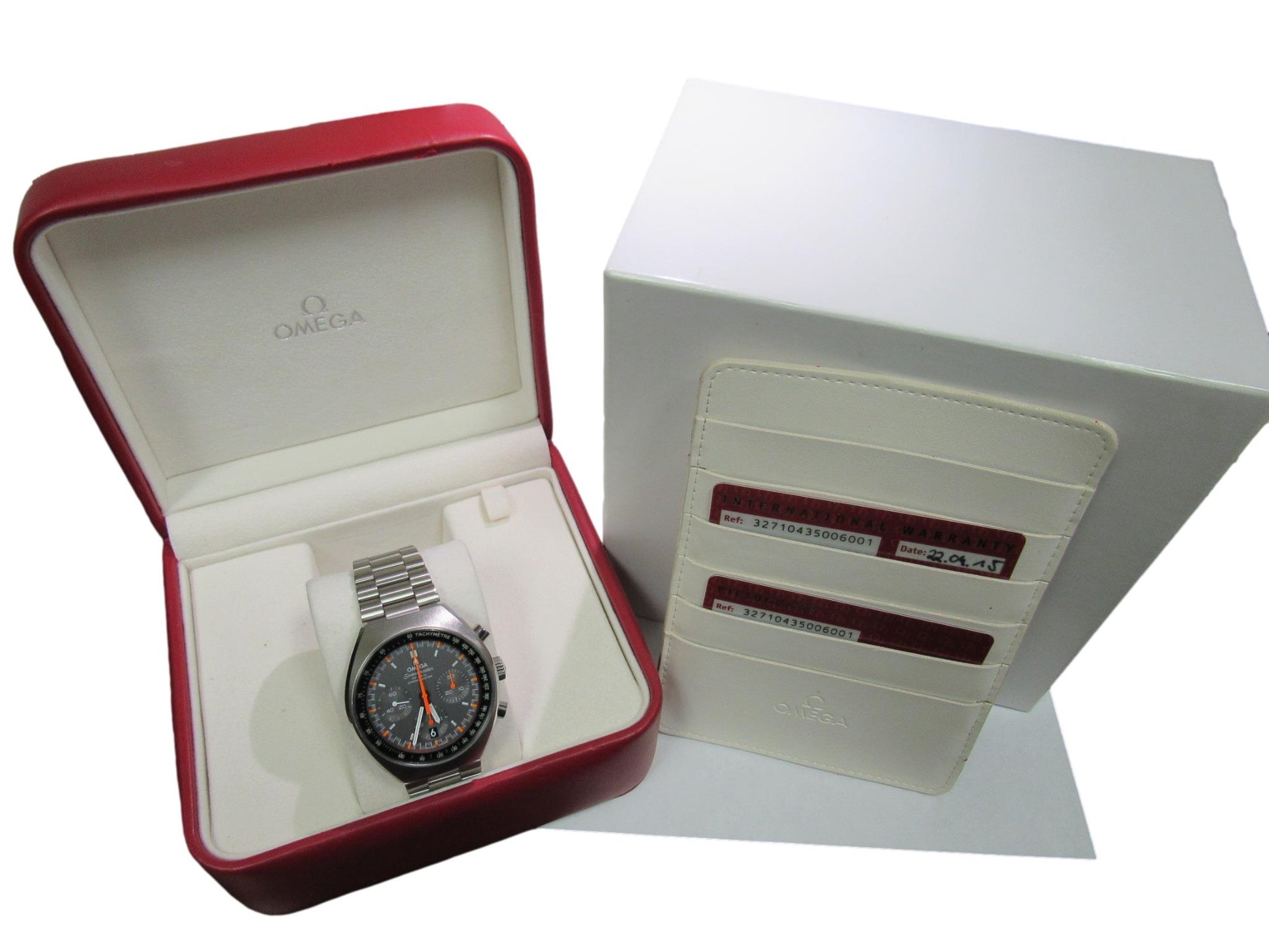 OMEGA Speedmaster Mark II Date 327.10.43.50.06.001  B&P Watch