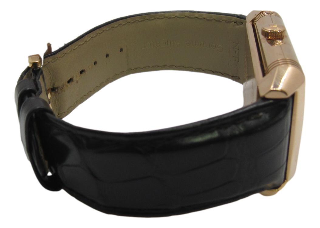 Jaeger LeCoultre Reverso Tribute Duoface 18K Rose Gold Watch Q3912420 Box Papers Watch