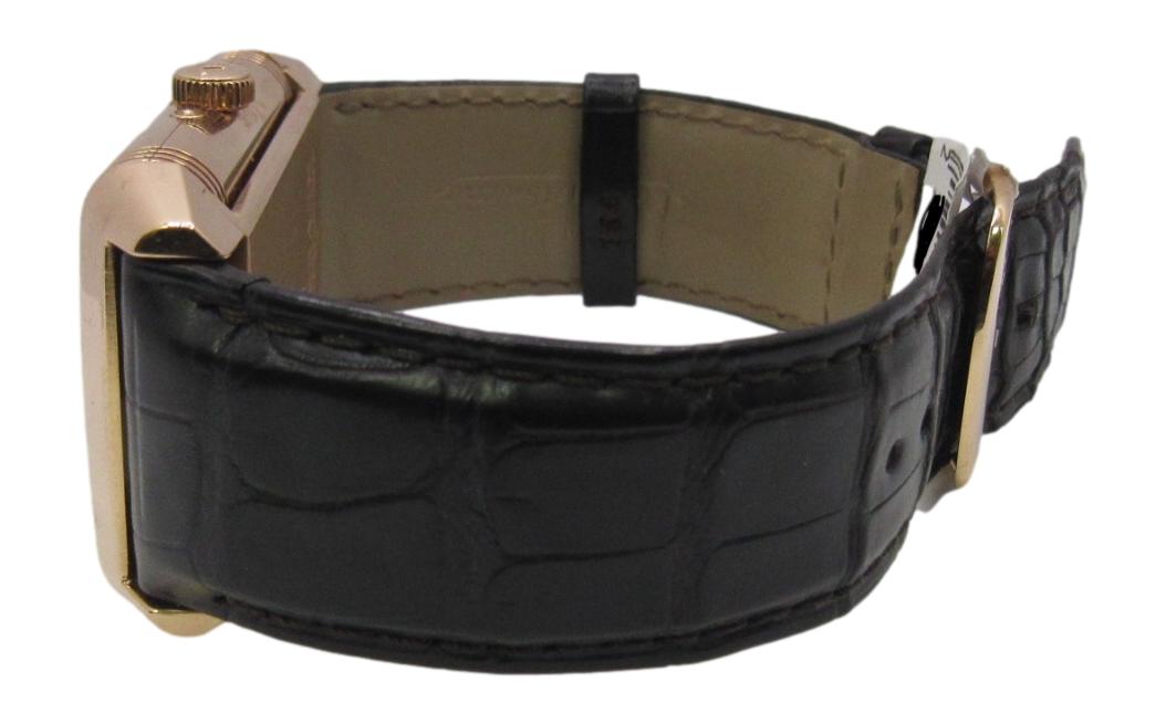 Jaeger LeCoultre Reverso Tribute Duoface 18K Rose Gold Watch Q3912420 Box Papers Watch