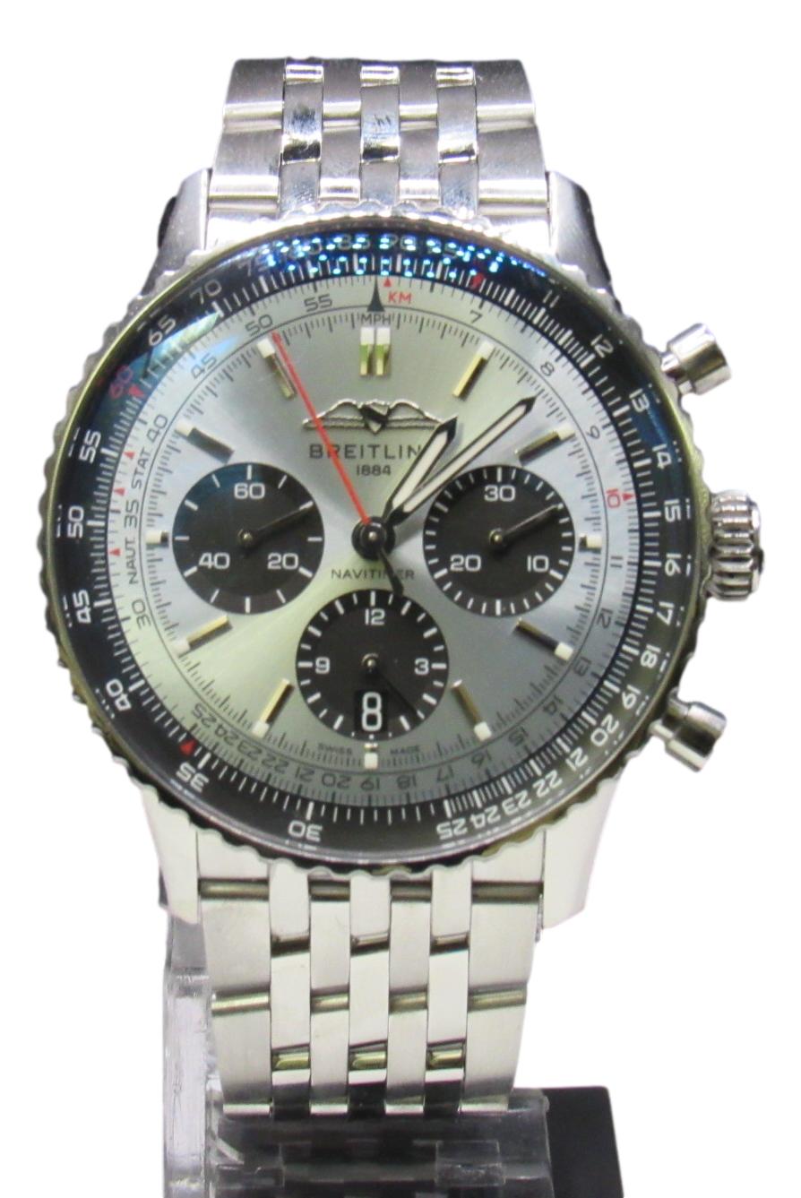 Breitling Navitimer B01 Chronograph 43mm ab0138 B&P Watch