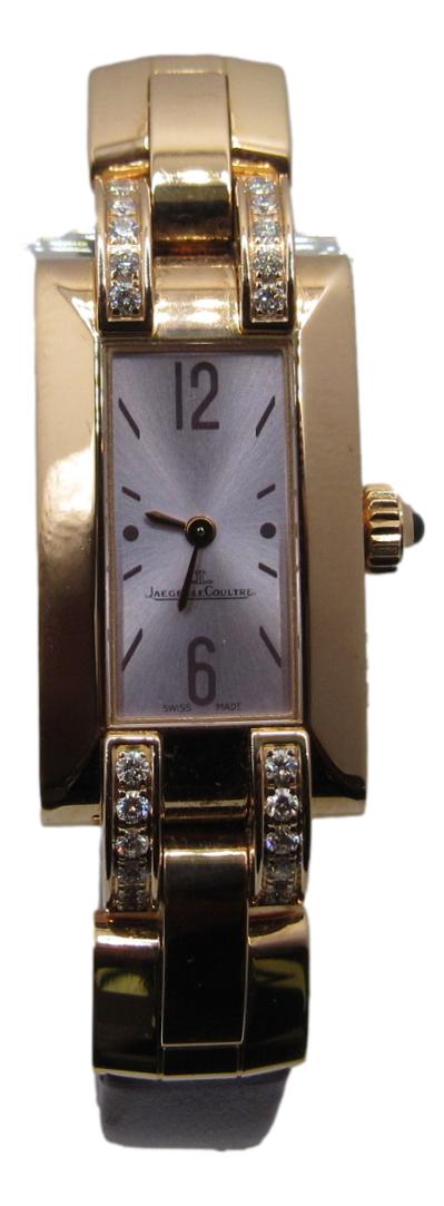 Jaeger-LeCoultre Ideale 460.2.08 Rose Gold Diamond B&P Mini Ladies Watch
