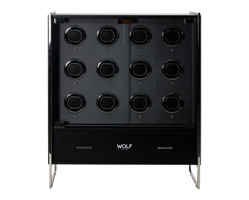 Classic 12 Piece Watch Winder Cabinet