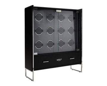 Classic 12 Piece Watch Winder Cabinet