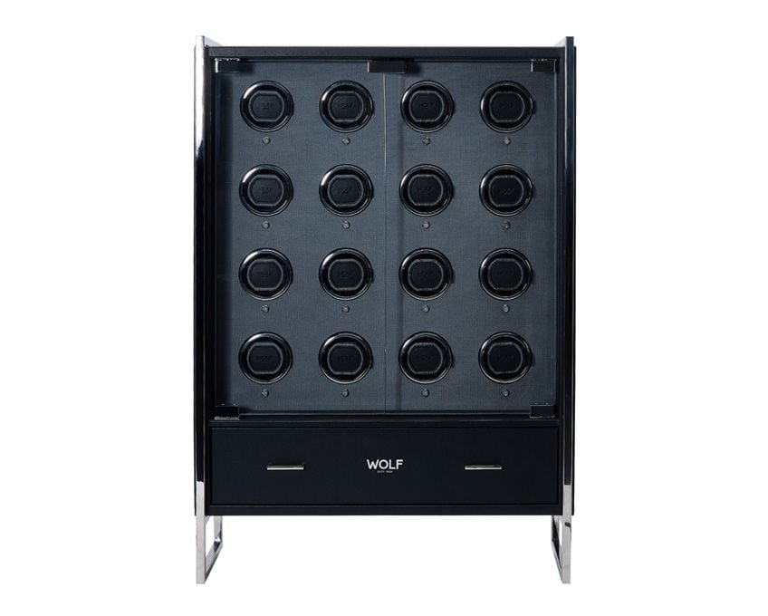 Classic 16 Piece Watch Winder Cabinet