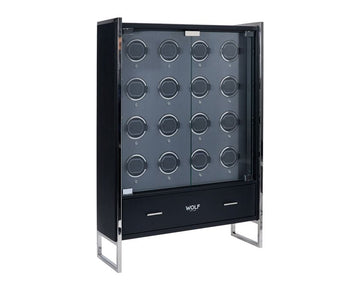 Classic 16 Piece Watch Winder Cabinet