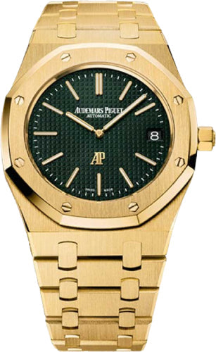 Audemars Piguet Royal Oak Extra-Thin The Hour Glass 39mm Black Index Yellow Gold | 15205BA.OO.1240BA.01