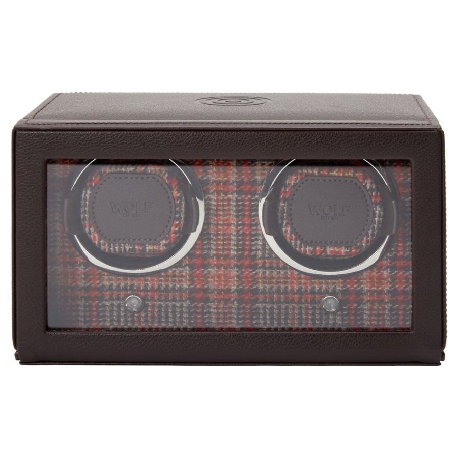 WM Brown Double Watch Winder