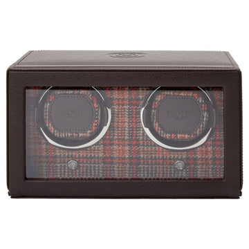 WM Brown Double Watch Winder