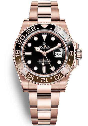 Rolex GMT-Master II 'Root Beer' Rose Gold Black Dial 126715CHNR (2023) - New Release