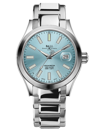 Ball Engineer III Marvelight Chronometer (40mm) - ICE BLUE