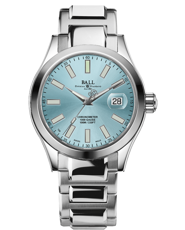 Ball Engineer III Marvelight Chronometer (40mm) - ICE BLUE