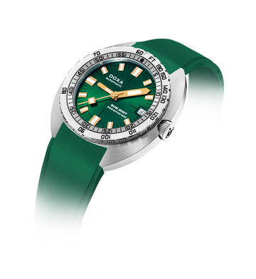 DOXA Sub 200T Sea Emerald Sunray Rubber - 804.10.131S.10