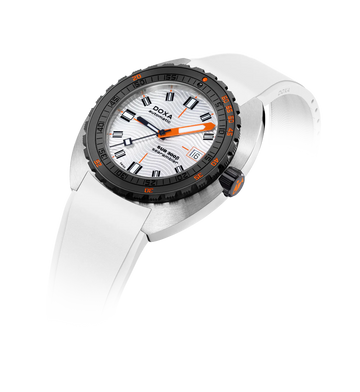 Doxa SUB 300 Beta Searambler Rubber White - 830.10.021.23