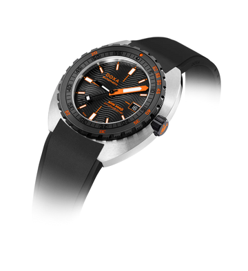 DOXA SUB 300 Beta Professional Black Rubber Strap - 830.10.351.20