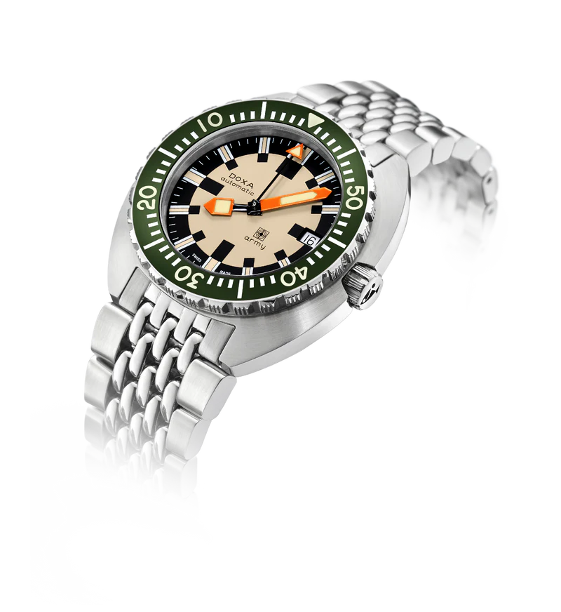 DOXA Army Stainless Steel Bezel Stainless Steel - 785.10.031G.10