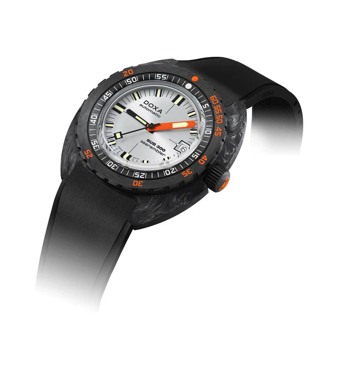DOXA Sub 300 Carbon Searambler Black - 822.70.021.20