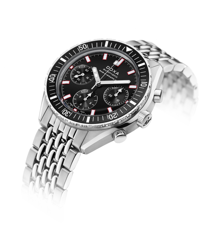 DOXA Sub 200 C-Graph II Sharkhunter Stainless Steel - 797.10.101.10