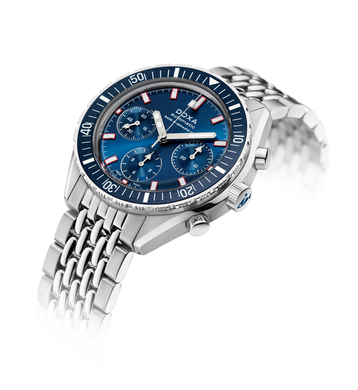 DOXA Sub 200 C-Graph II Caribbean Stainless Steel - 797.10.201.10