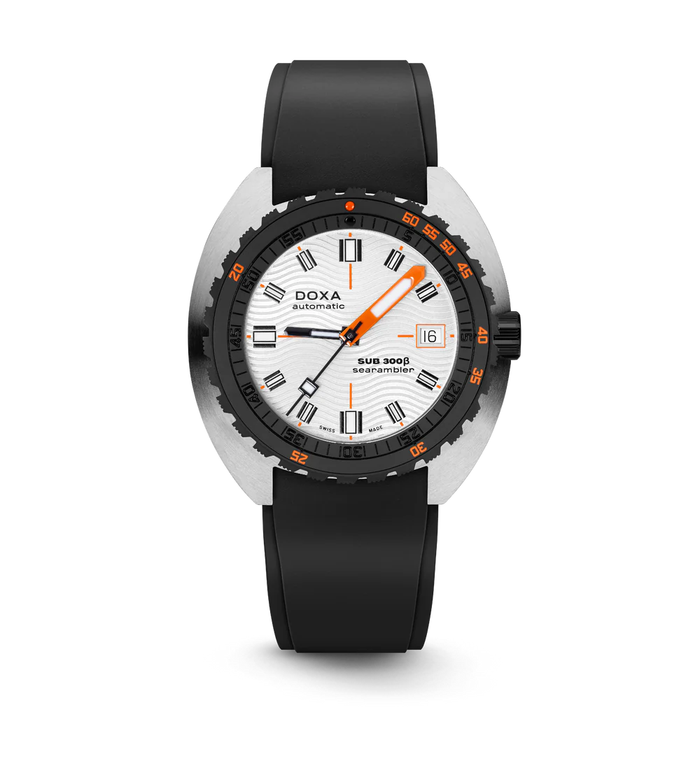 Doxa SUB 300 Beta Searambler Rubber Black - 830.10.021.10