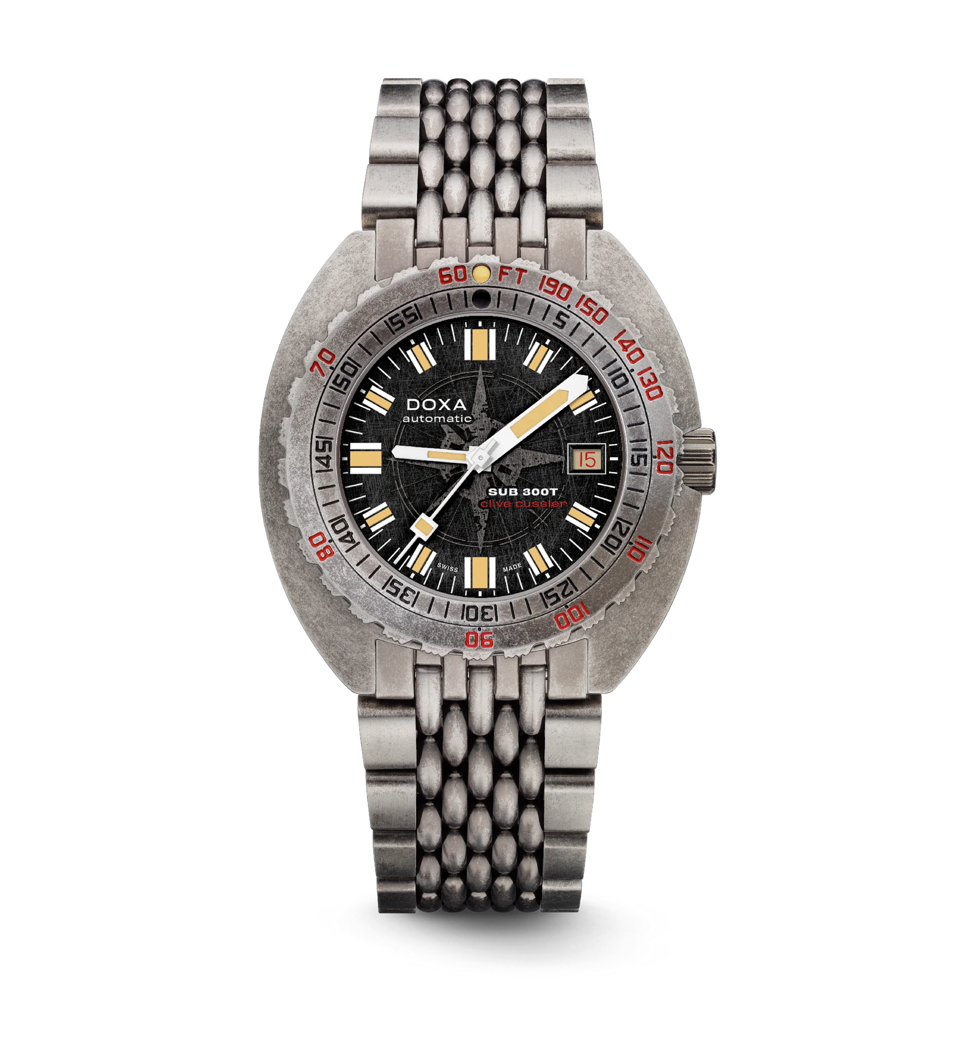 DOXA SUB 300T Sharkhunter Clive Cussler - Limited Edition - 840.80.031.15