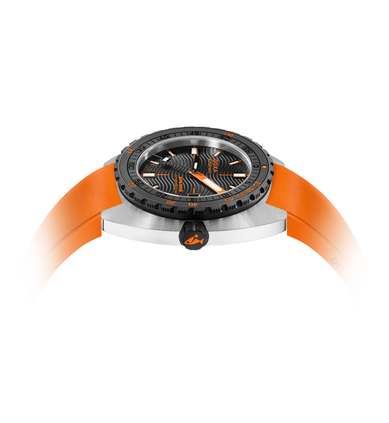 DOXA Sub 300 Beta Professional Rubber Orange - 830.10.351.10